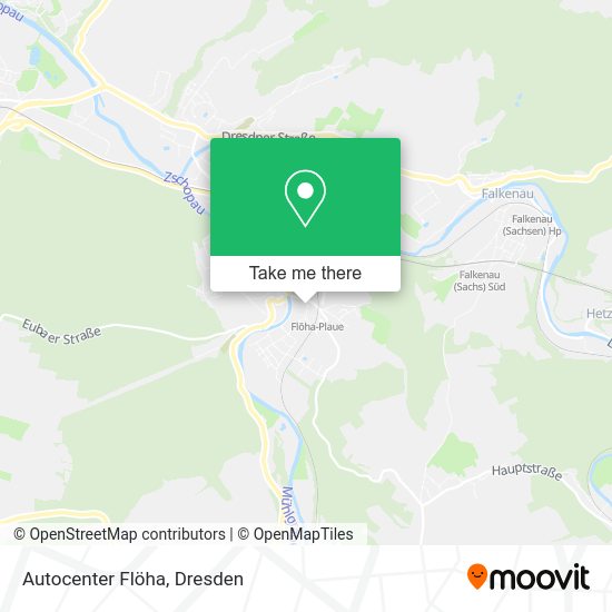 Карта Autocenter Flöha