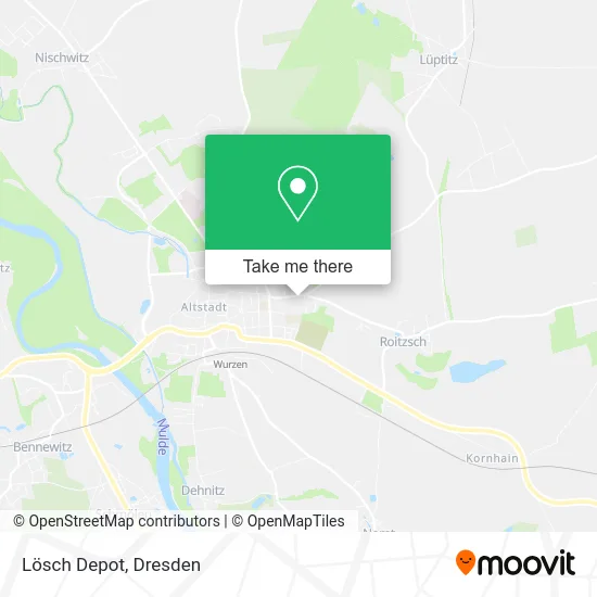 Карта Lösch Depot