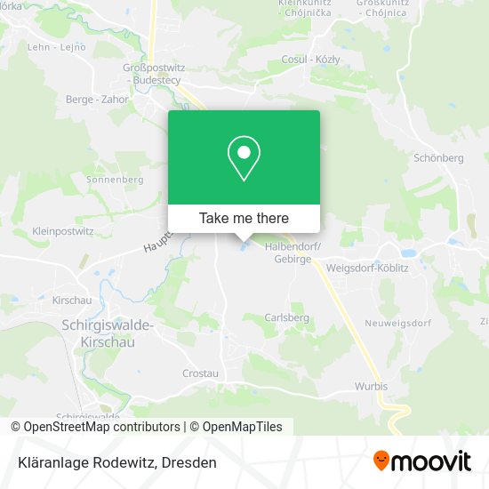 Карта Kläranlage Rodewitz