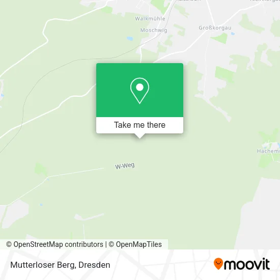 Карта Mutterloser Berg