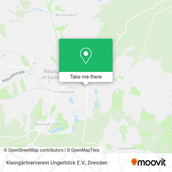 Карта Kleingärtnerverein Ungerblick E.V.