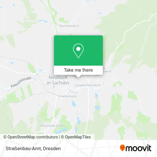 Карта Straßenbau-Amt