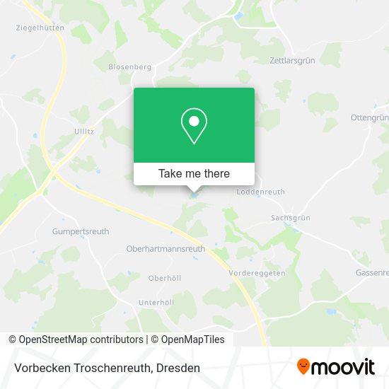 Карта Vorbecken Troschenreuth