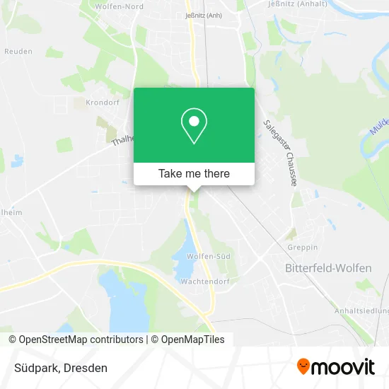 Карта Südpark