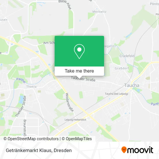 Карта Getränkemarkt Klaus