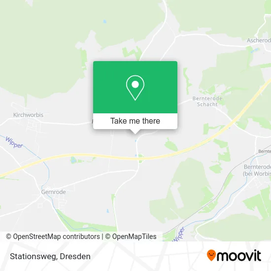 Карта Stationsweg