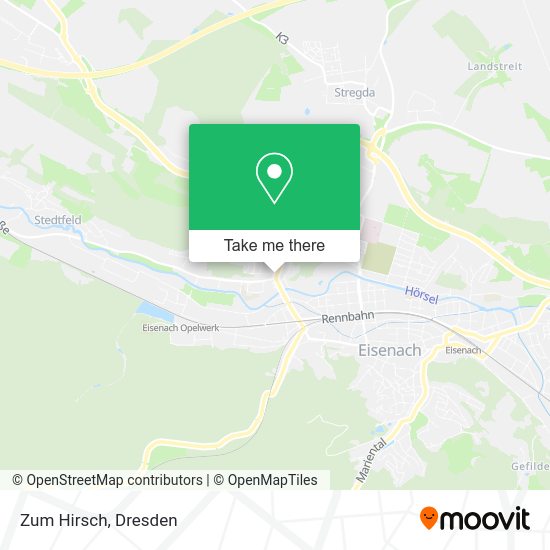 Карта Zum Hirsch