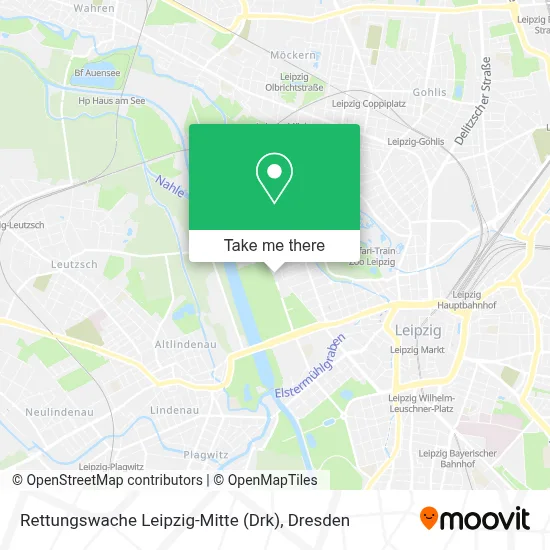 Rettungswache Leipzig-Mitte (Drk) map
