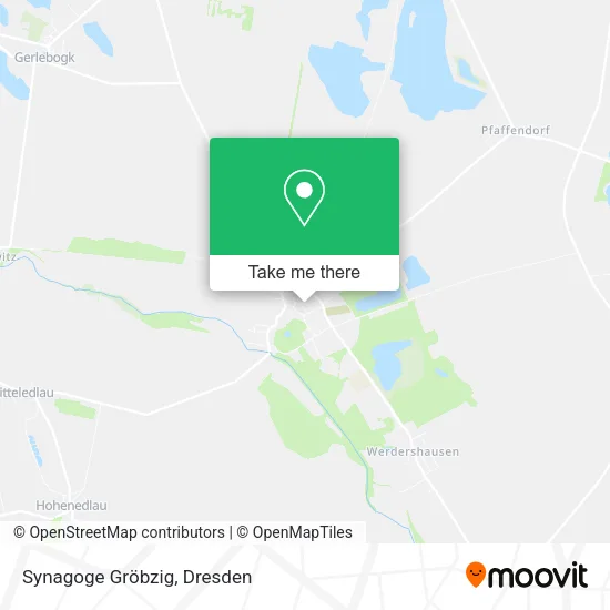 Карта Synagoge Gröbzig