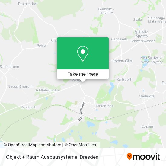 Карта Objekt + Raum Ausbausysteme
