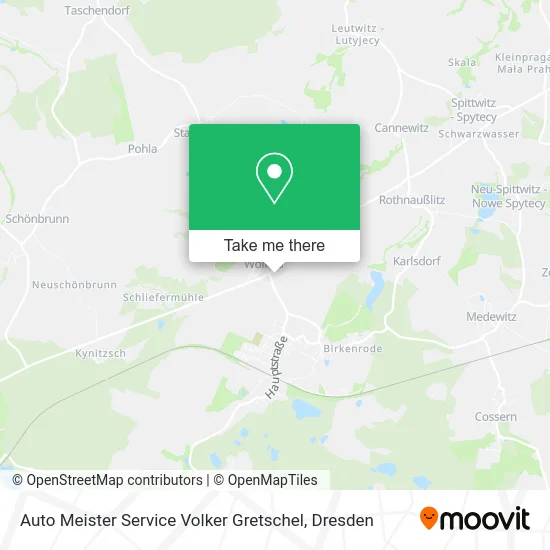 Карта Auto Meister Service Volker Gretschel