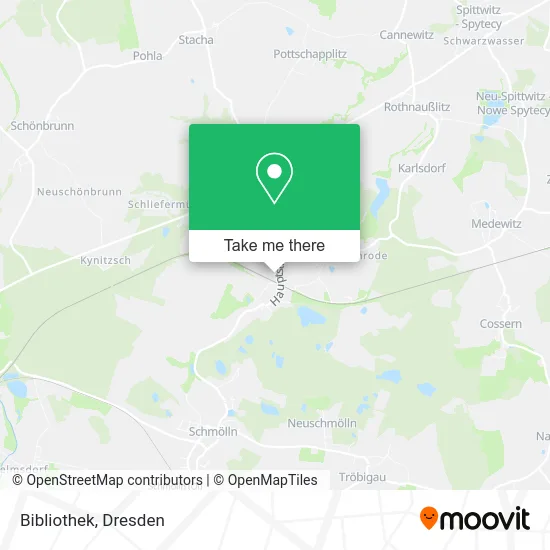 Карта Bibliothek