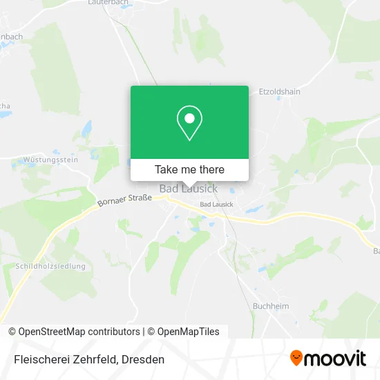 Карта Fleischerei Zehrfeld