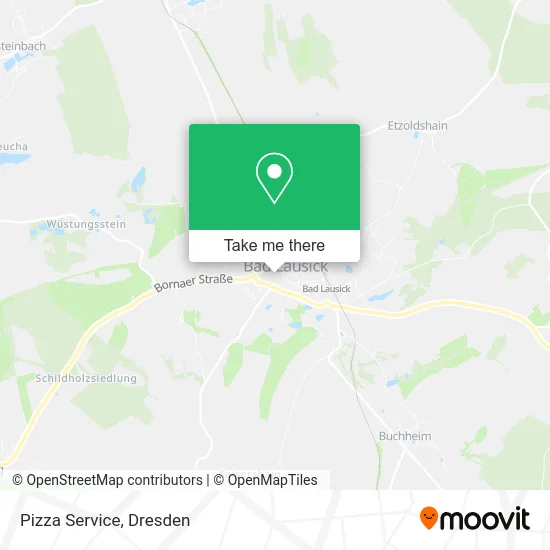 Карта Pizza Service
