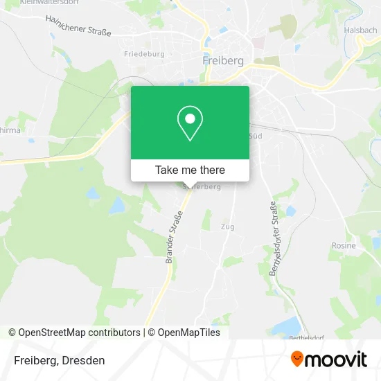 Карта Freiberg
