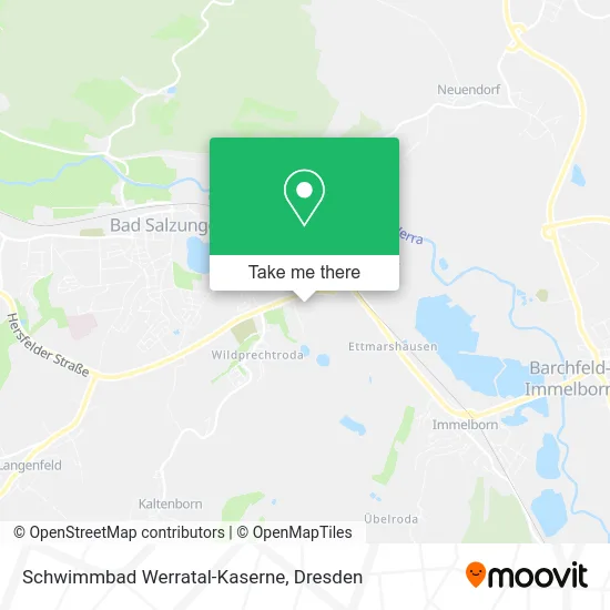 Карта Schwimmbad Werratal-Kaserne