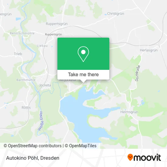 Карта Autokino Pöhl