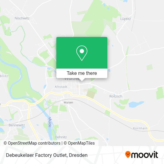 Карта Debeukelaer Factory Outlet