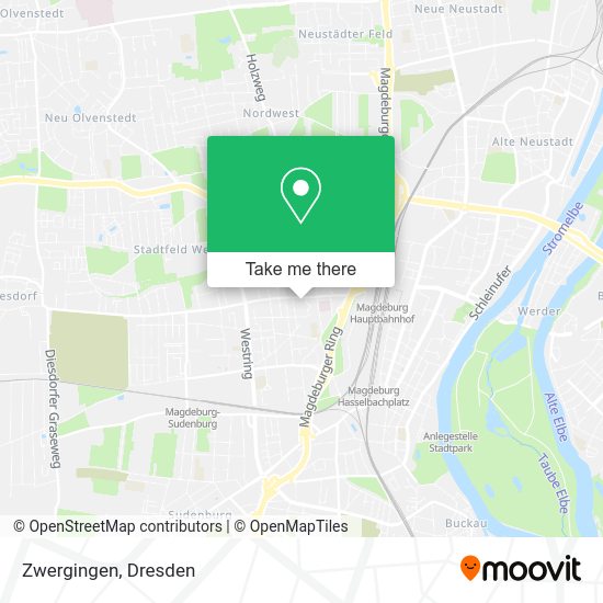Карта Zwergingen