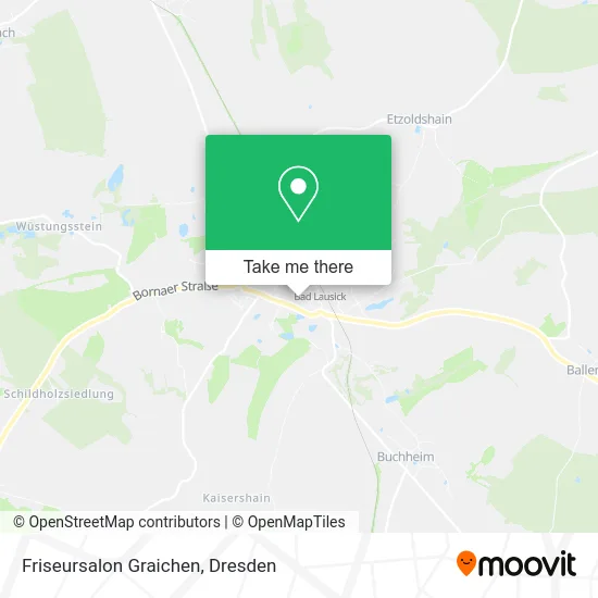 Карта Friseursalon Graichen