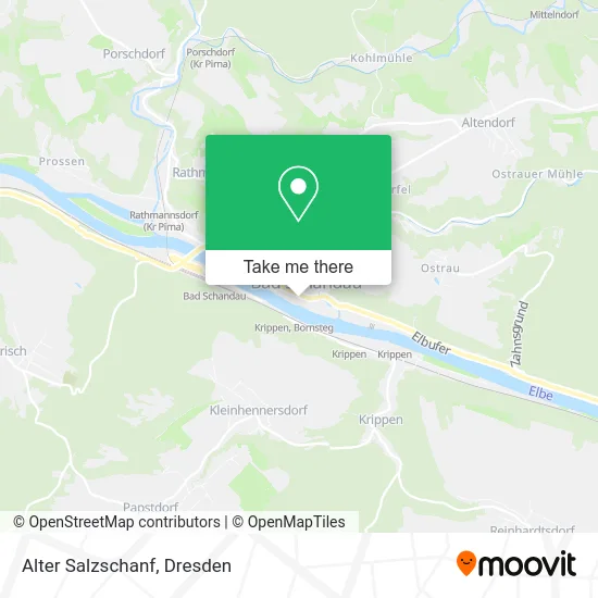 Карта Alter Salzschanf