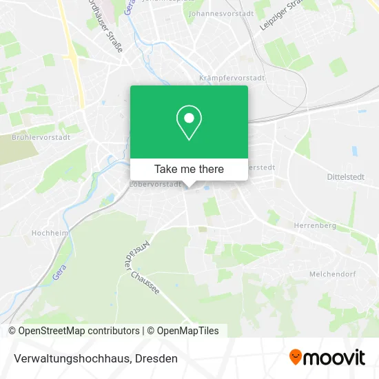 Verwaltungshochhaus map