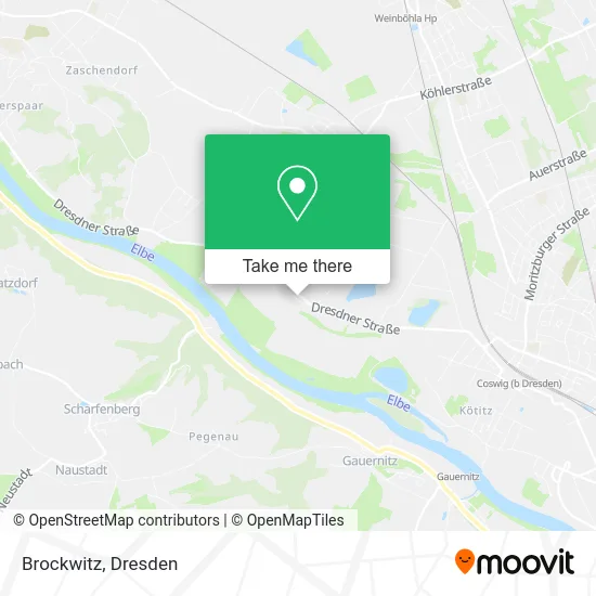 Карта Brockwitz