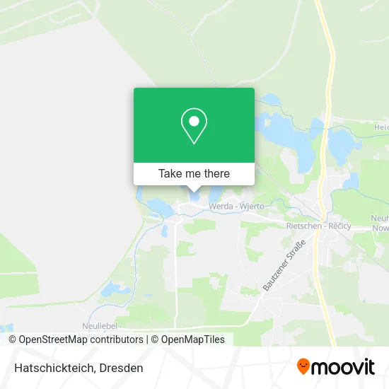 Карта Hatschickteich