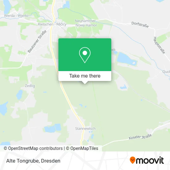 Карта Alte Tongrube