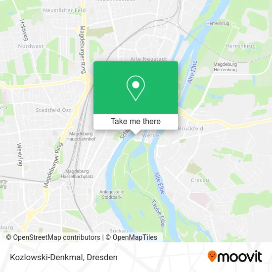 Карта Kozlowski-Denkmal