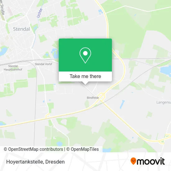 Карта Hoyertankstelle