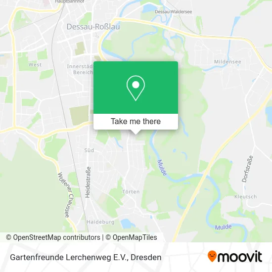 Карта Gartenfreunde Lerchenweg E.V.