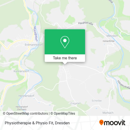 Карта Physiotherapie & Physio Fit