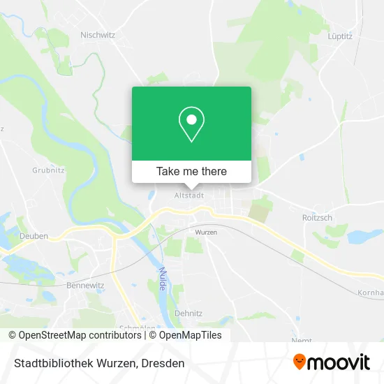 Карта Stadtbibliothek Wurzen