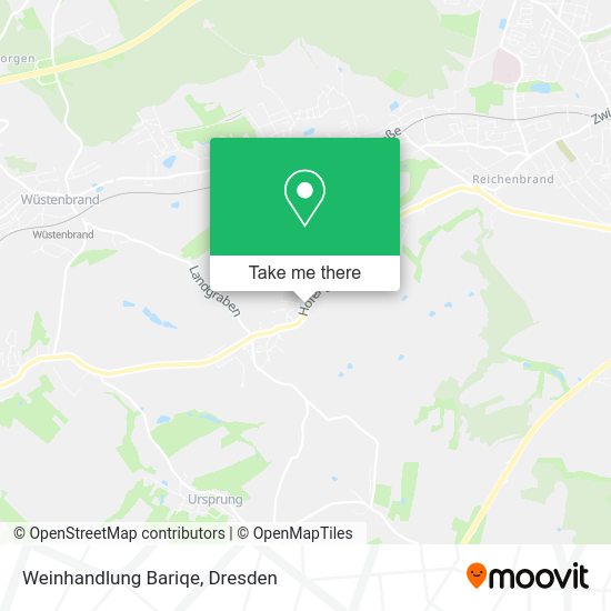 Карта Weinhandlung Bariqe