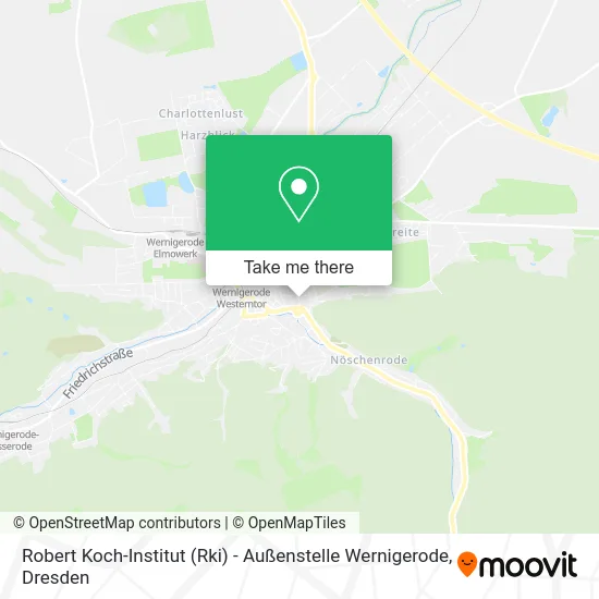 Карта Robert Koch-Institut (Rki) - Außenstelle Wernigerode