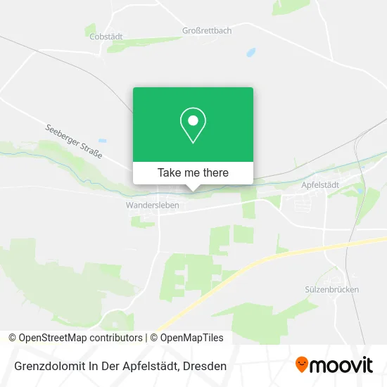 Карта Grenzdolomit In Der Apfelstädt