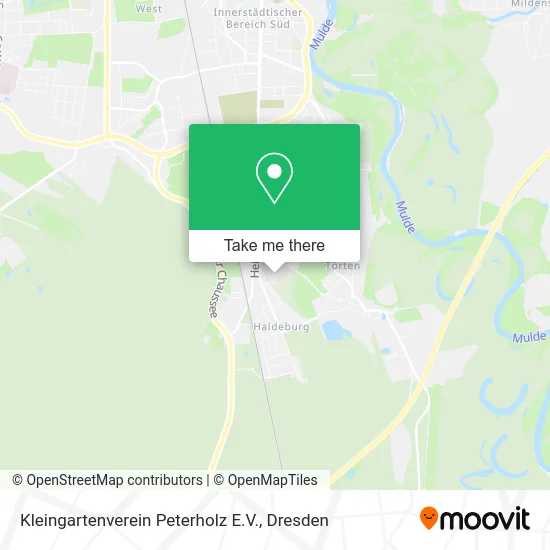 Карта Kleingartenverein Peterholz E.V.