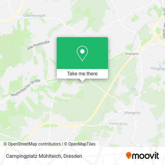 Карта Campingplatz Mühlteich