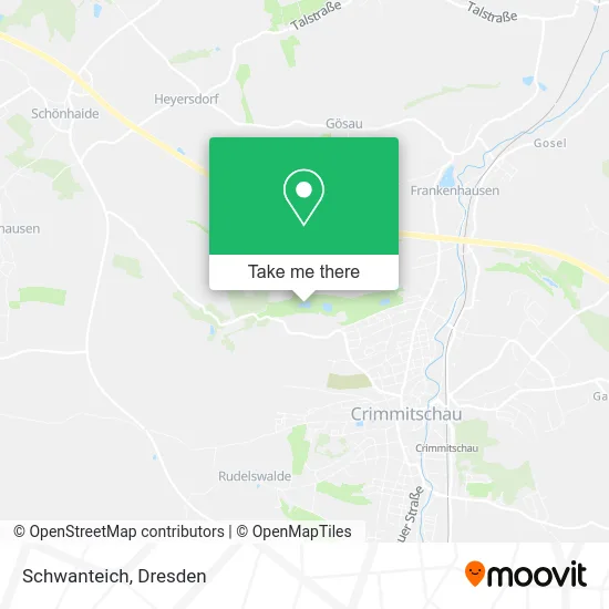 Карта Schwanteich