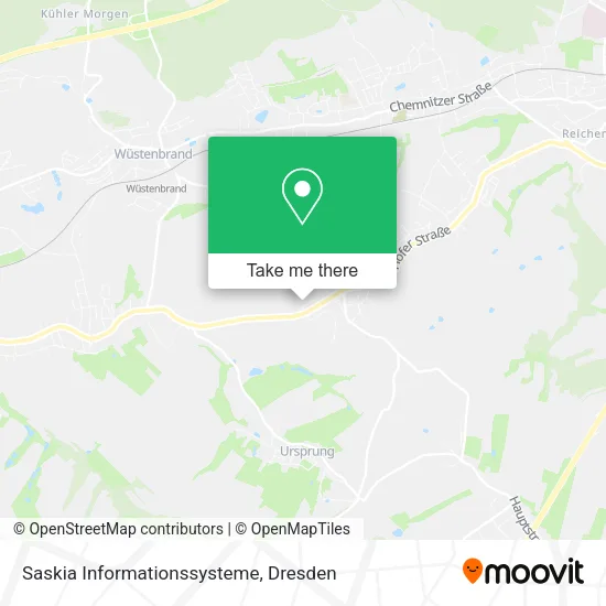 Карта Saskia Informationssysteme