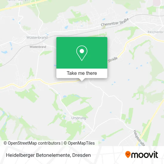 Карта Heidelberger Betonelemente