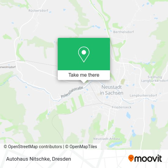 Карта Autohaus Nitschke