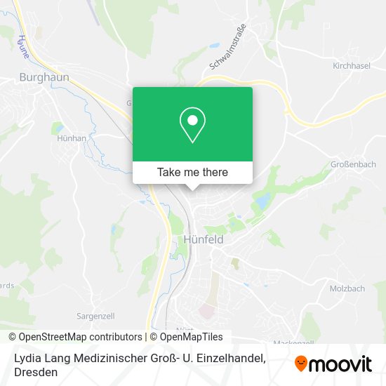 Карта Lydia Lang Medizinischer Groß- U. Einzelhandel