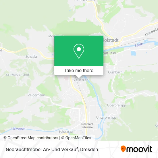 Карта Gebrauchtmöbel An- Und Verkauf