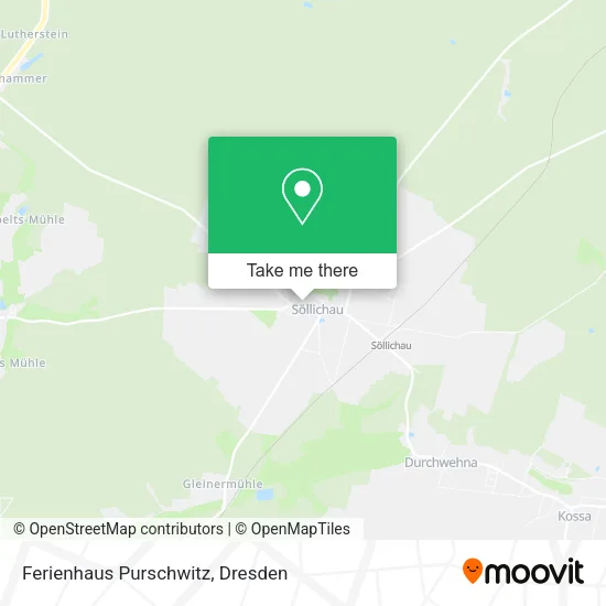 Карта Ferienhaus Purschwitz