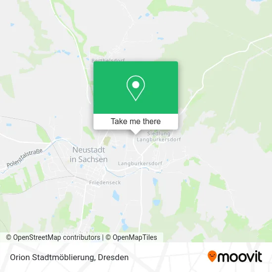 Карта Orion Stadtmöblierung