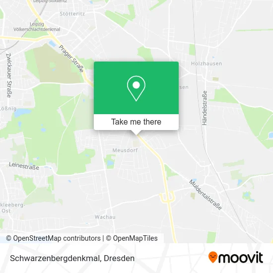 Карта Schwarzenbergdenkmal