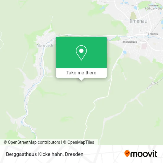 Карта Berggasthaus Kickelhahn