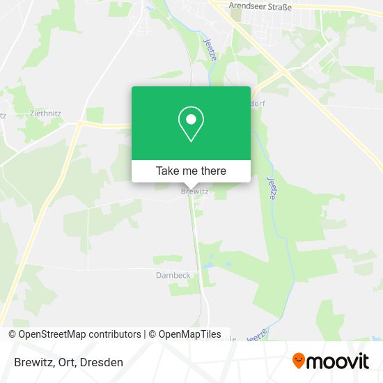 Карта Brewitz, Ort